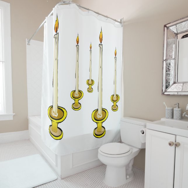 Para Box Velas da cortina do chá (In Situ)