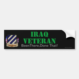 Para Carro 3ª divisão de infantaria iraq vets adesivo para-ch