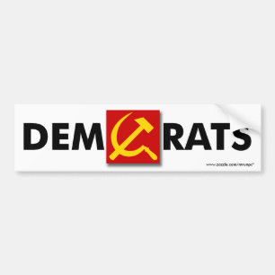 Para Carro Adesivo anti-democrata "DemRats"