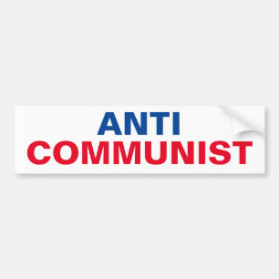 Para Carro Adesivo anticomunista