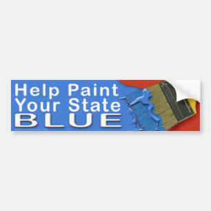 Para Carro Adesivo Azul de cor Paint State
