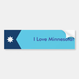 Para Carro Adesivo Bandeira de Minnesota, EUA