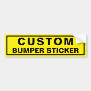 Para Carro Adesivo Bumper Personalizado Neon Amarelo Brilhant