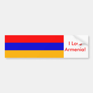 Para Carro Adesivo com bandeira da Armênia