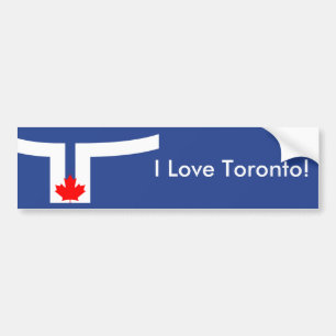 Para Carro Adesivo da Bandeira de Toronto, Canadá