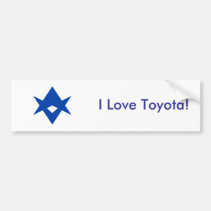 Para Carro Adesivo da Bandeira de Toyota, Japão