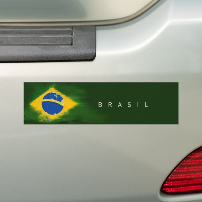 Para Carro adesivo da República Federativa do Brasil (No carro)