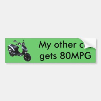 Para Carro adesivo de 80 mpg