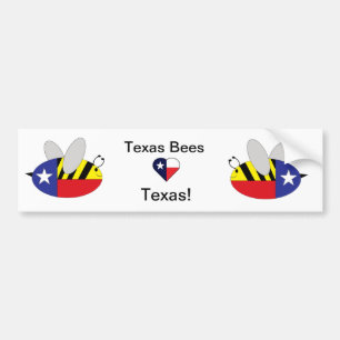 Para Carro Adesivo de abelha do Texas