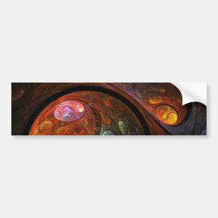 Para Carro Adesivo de Abstrato de Conexão Fluida