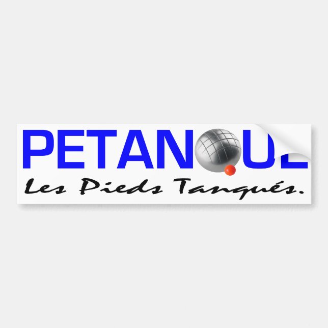 Para Carro Adesivo de bode Petanque (Frente)