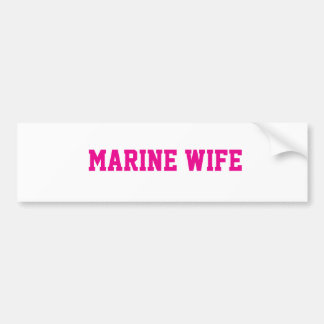 Para Carro adesivo de Esposa Marinha