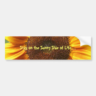 Para Carro Adesivo de flor de girassol sunny side