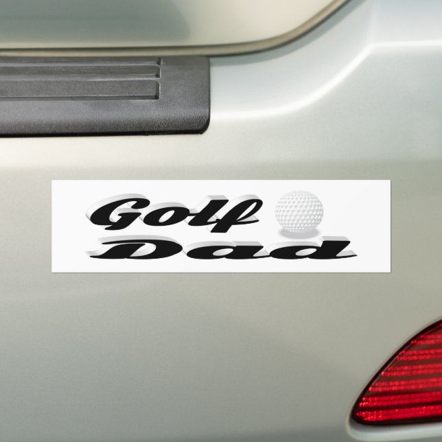 Para Carro Adesivo de Pai de golfe (No carro)