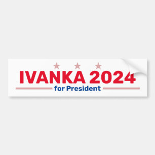 Para Carro Adesivo de para-choques Ivanka 2024