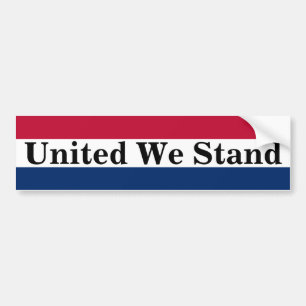 Para Carro Adesivo de para-choques United We Stand