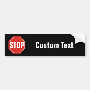 Para Carro Adesivo de Sinal STOP