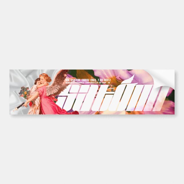 Para Carro adesivo "Dia de as mães" do moto satomi (Frente)