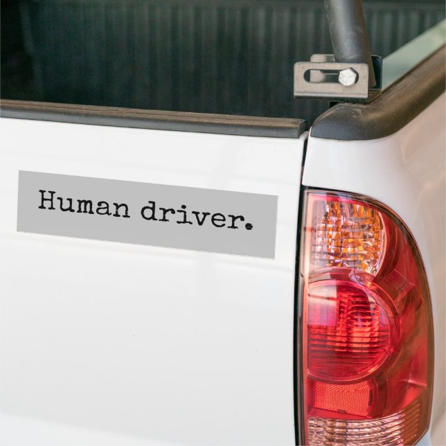 Para Carro Adesivo do para-choques do condutor humano (No caminhão)
