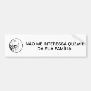 Para Carro Adesivo família meme
