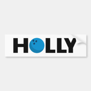 Para Carro Adesivo para-choques de boliche Holly