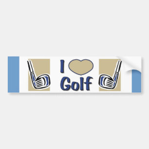 Para Carro Adesivo para-choques de golfe