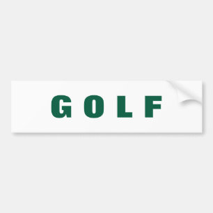 Para Carro Adesivo para-choques de golfe