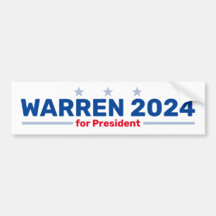 Para Carro Adesivo para-choques do Warren 2024