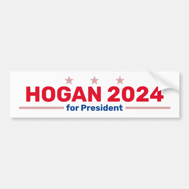 Para Carro Adesivo para-choques Hogan 2024 (Frente)