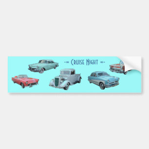 Para Carro adesivo para-choques noturnos CRUISE