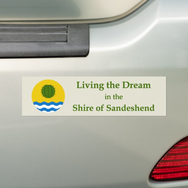 Para Carro Adesivo SCA Sandeshend Bumper (No carro)