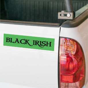 Para Carro Adesivo verde-negro para-choques