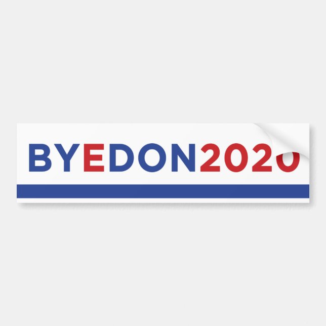 Para Carro BYE DON 2020 adesivo para-choques (Frente)
