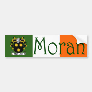 Para Carro Casaco de Moran do Adesivo de Bandeira de Braços