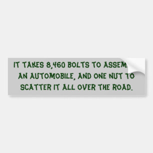 Para Carro Driver de texto verde inválido, adesivo personaliz
