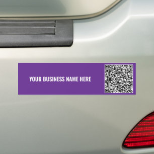Para Carro Faça o Upload do Seu Código QR Texto Adesivo de Pa