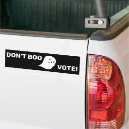 Para Carro Fantasma Bonita Não Boo, Vote! Adesivo de Para-cho