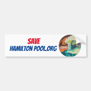 Para Carro Guardar o adesivo do para-choques da Piscina Hamil