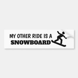 Para Carro Minha outra pista é um adesivo de neve
