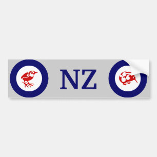 Para Carro NZ KIWI e o adesivo do para-choques do Rock Win