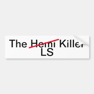 Para Carro O adesivo do para-choques do Hemi LS Killer