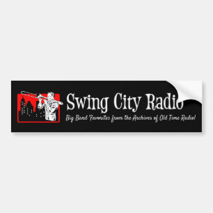 Para Carro Rádio Swing City - Adesivo
