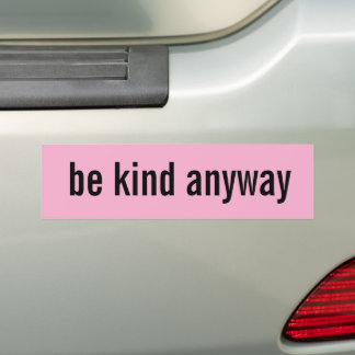 Para Carro seja gentil de qualquer forma adesivo rosa