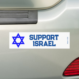 Para Carro Suportar o adesivo de bombeiros de Israel