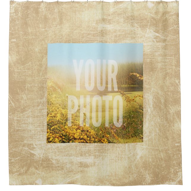 Para Chuveiro Antiguidade BG do modelo do ajustado da cortina de (Frente)