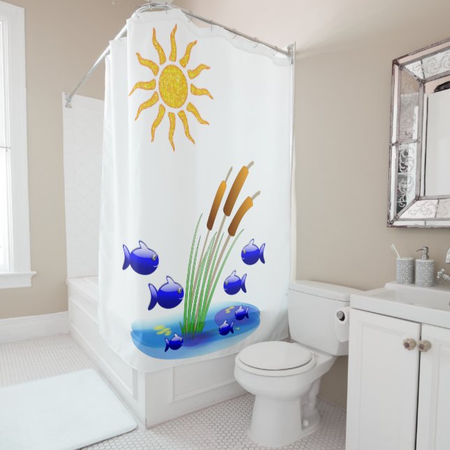 Para Chuveiro Chá Cortina Crianças (In Situ)