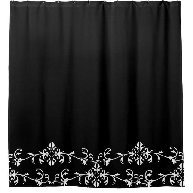 Para Chuveiro Cortina Chá Branco Elegante (Frente)