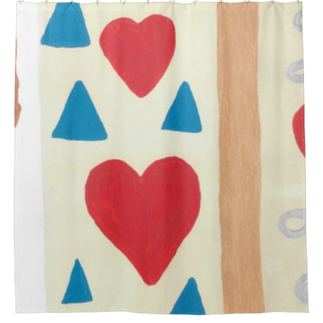 Para Chuveiro Cortina de Banho Love Path (Frente)