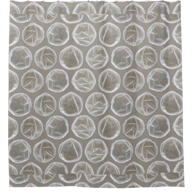 Para Chuveiro cortina de bolhas cortina chá casa-de-banho (Frente)