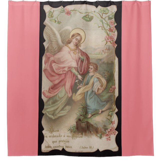 Para Chuveiro Cortina de chá de Angeles dos anjos (Frente)